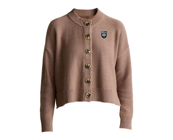 Ladies Organic Cotton Cropped Cardigan
