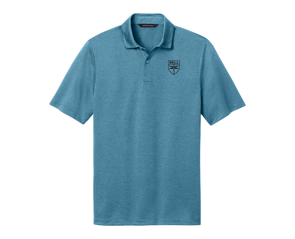 Men's Recharge Jersey Polo - Heather Blue