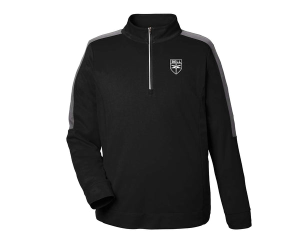Men's Mesh Colorblock 1/4 Zip