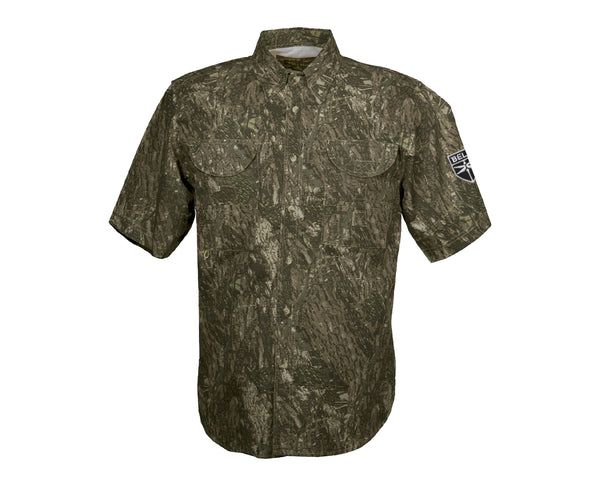 Men's Camo SS Fishing Shirt