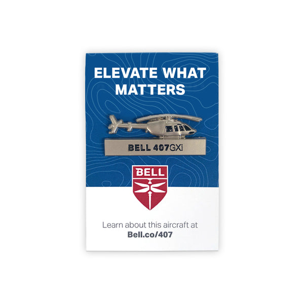 Aircraft Lapel Pin-407GXi