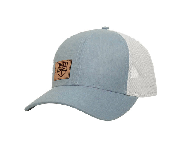 Premium Modern Trucker Hat with leather patch