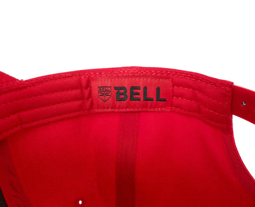 Bell Red PVC Patch Hat