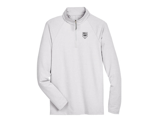 Men's Micro-stripe Quarter Zip