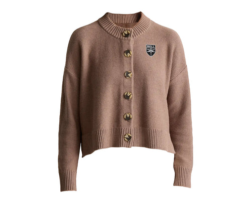 Ladies Organic Cotton Cropped Cardigan