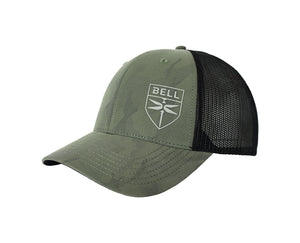 Green Pixel Camo Trucker Hat