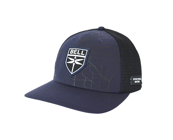 City Grid Trucker Hat