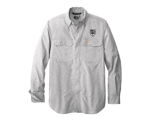 Mens Carhartt Force Solid Long Sleeve Shirt
