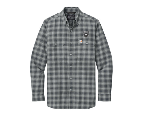 Mens Carhartt Rugged Plaid L/S Shirt