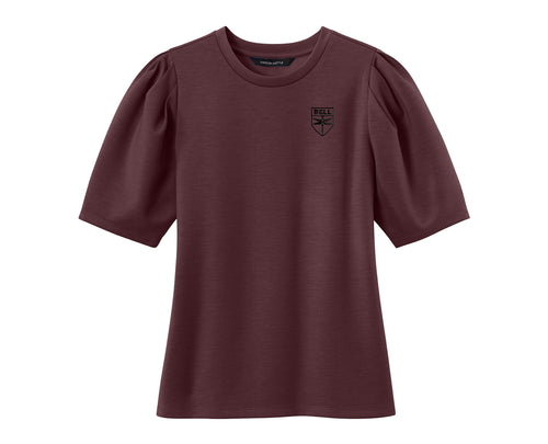 Ladies Short Sleeve Lite Spacer Top