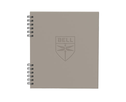 Hard Cover Spiral Journal - Taupe