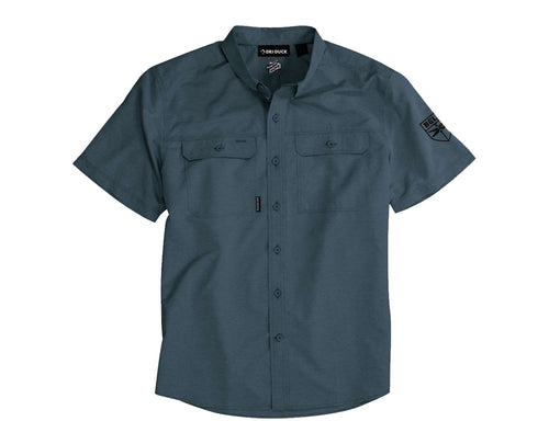 Mens Dri Duck SS Crossroad Woven