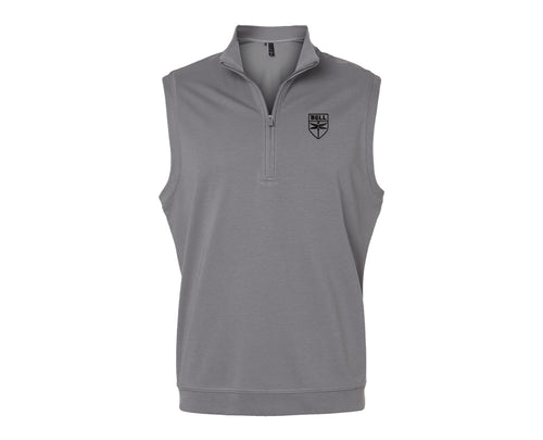 Mens Adidas Club Quarter Zip Vest
