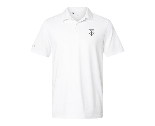 Adidas Textured Stripe Polo