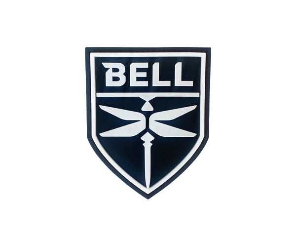 Bell Logo Rubber Molded Patch