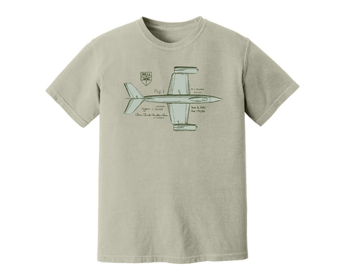 Threadfast Garment Dyed Tee - Vintage Aircraft