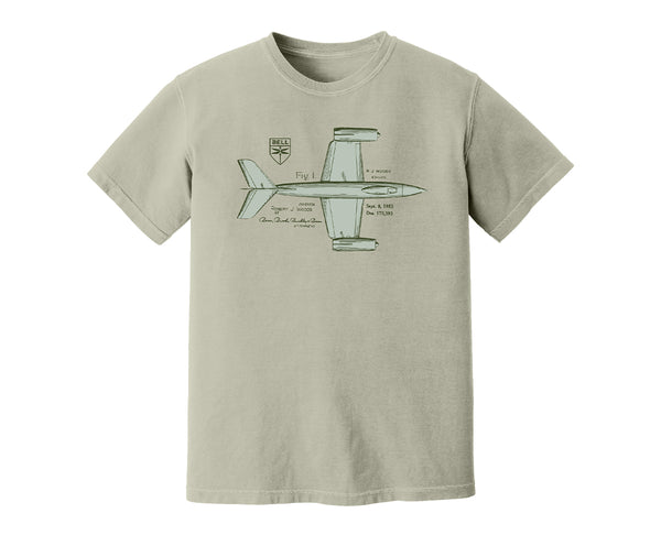 Threadfast Garment Dyed Tee - Vintage Aircraft