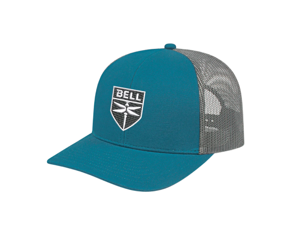 Poly/Cotton Mesh Back Hat - Teal