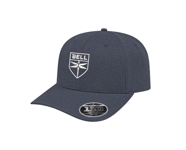 Flexfit 110 Ribbed Tri-Blend Full Fabric Hat -Navy