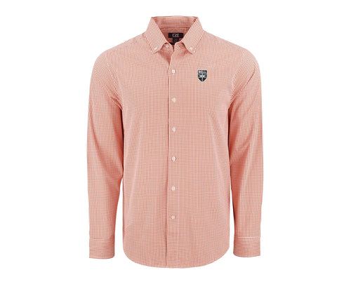 Men's Cutter & Buck Skyline Gingham Woven