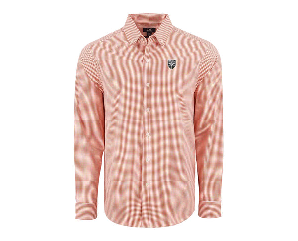 Men's Cutter & Buck Skyline Gingham Woven