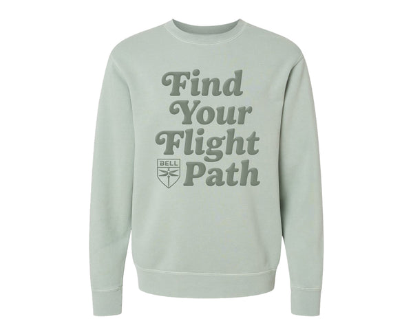 Unisex Midweight Pigment-Dyed Sweatshirt - Find Your Path