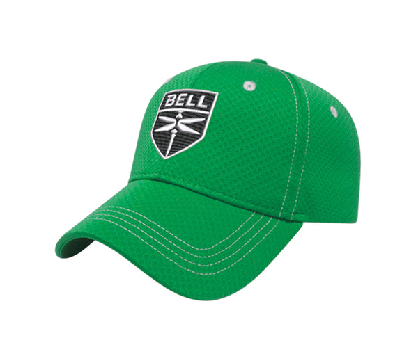 Textured Polyester Mesh Hat-Green